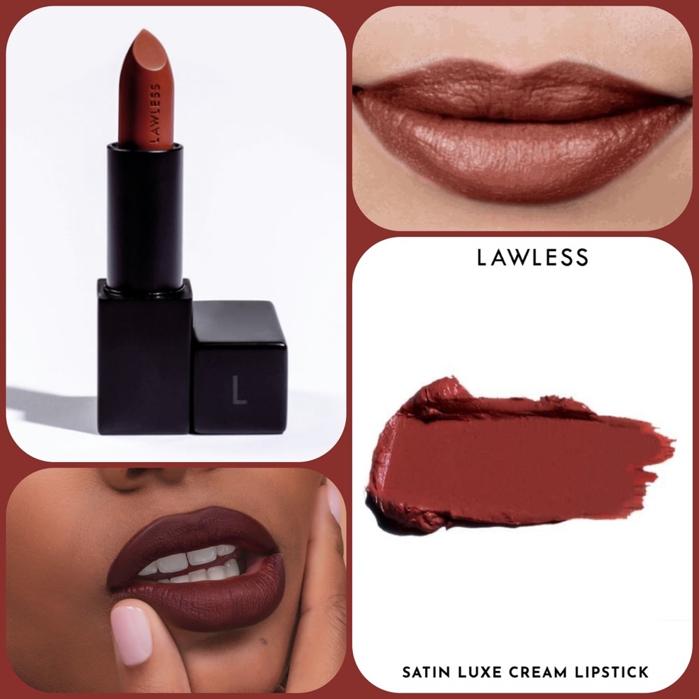 🤎LAWLESS “Saddle” satin luxe cream lipstick🐎